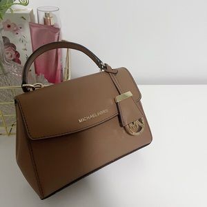 MICHAEL KORS Ava Extra-Small Saffiano Leather Crossbody
